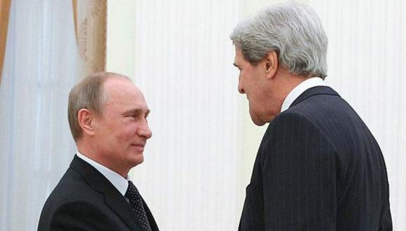 EE.UU: Kerry y Putin discutirán sobre Siria, Irán y Ucrania