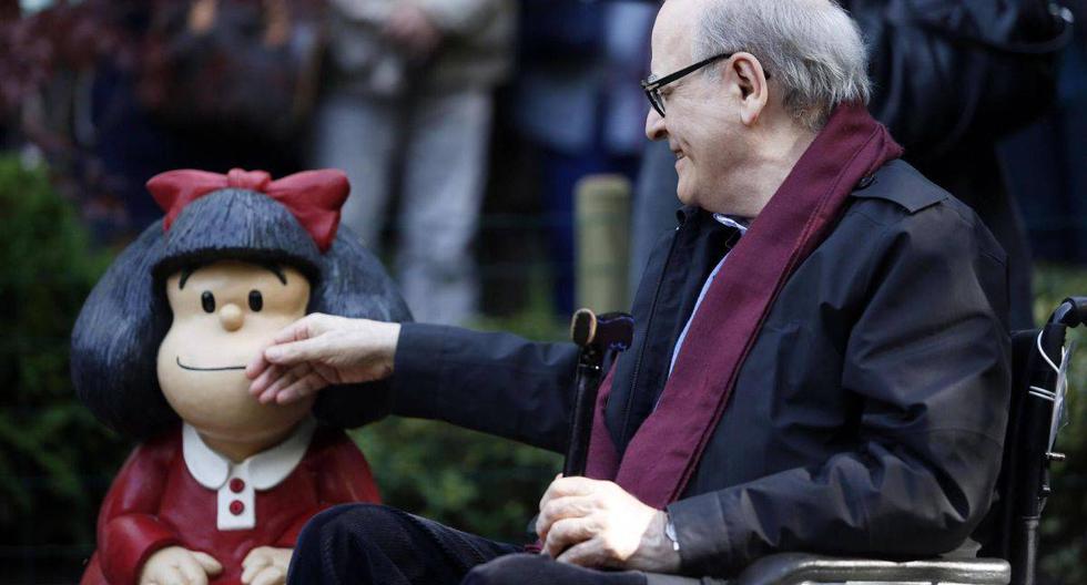 Fallece 'Quino', el creador de Mafalda (Foto: Aurelio Florez/Europa Press)