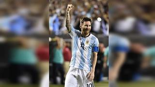 Messi celebró en Facebook el triunfo de Argentina sobre Panamá