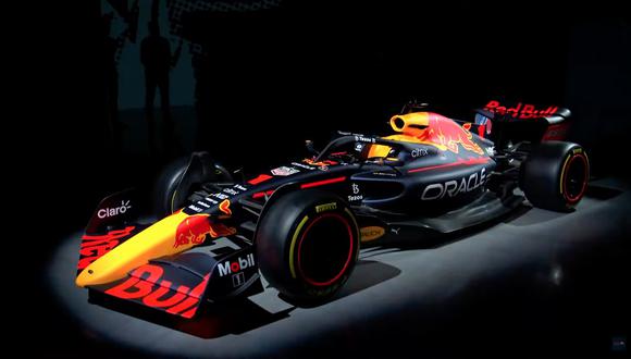 Red Bull Racing presentó el nuevo modelo RB18 de su monoplaza para el 2022. (Foto: Red Bull)