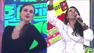 Tula Rodríguez le enseña a Maju Mantilla a bailar chicha al ritmo de Los Shapis