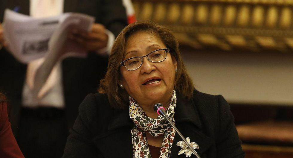 La congresista Ana María Choquehuanca, vocera alterna de PpK, recordó que no hubo un pedido formal o por escrito para que la bancada cambie de nombre. (Foto: GEC)