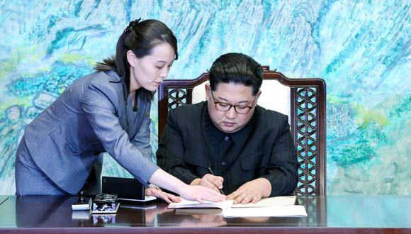 Kim Yo-jong es la hermana menor de Kim Jong-un, además de su confidente y principal asesora. (Reuters)