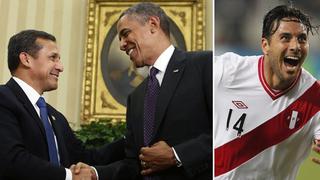 Barack Obama le deseó a Humala y a Perú "suerte" en partido contra Colombia