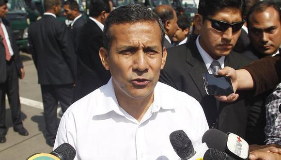 Humala: Ley laboral es para los que no pueden salir a protestar