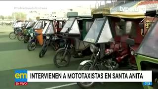 Coronavirus en Perú: incautan mototaxis en Santa Anita