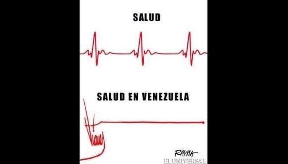 Despiden a caricaturista por viñeta sobre la salud en Venezuela
