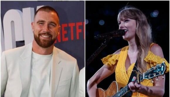 VIRAL | Taylor Swift fue sorprendida por el "olé, olé" de los argentinos y de su novio Travis Kelce. (Foto: @taylorswift y @killatrav / Instagram)