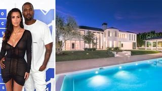 La increíble mansión en la que vivían Kim Kardashian y Kanye West