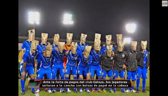 Insólita protesta de jugadores del Celaya por falta de pagos