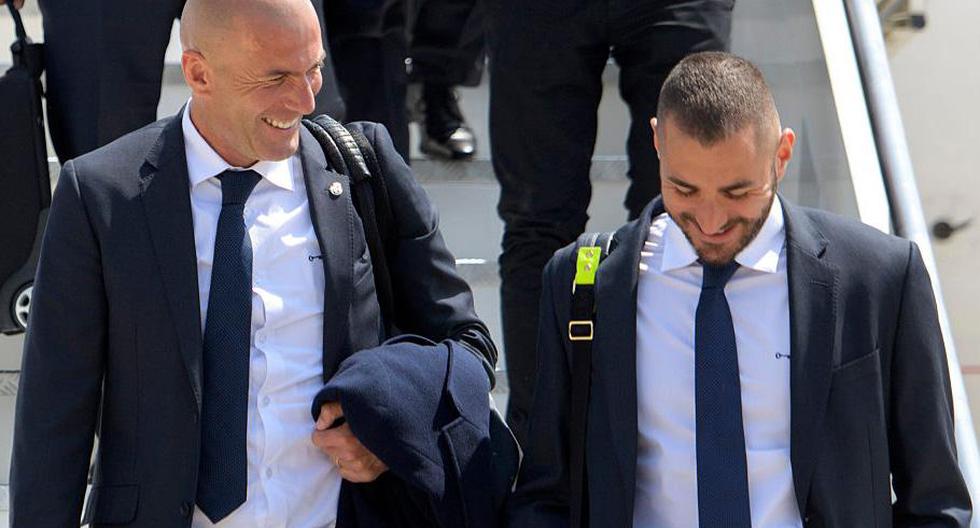 Zinedine Zidane afirmó que _\"defenderá hasta la muerte\"_ al delantero Karim Benzema. (Foto: Getty Images)