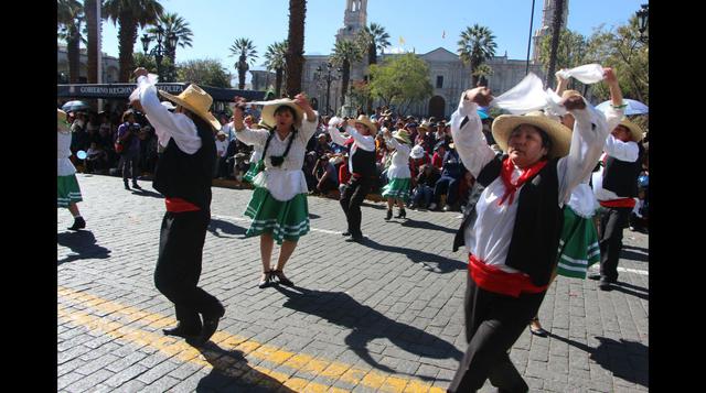 Colorido pasacalle inició festejos por aniversario de Arequipa - 4