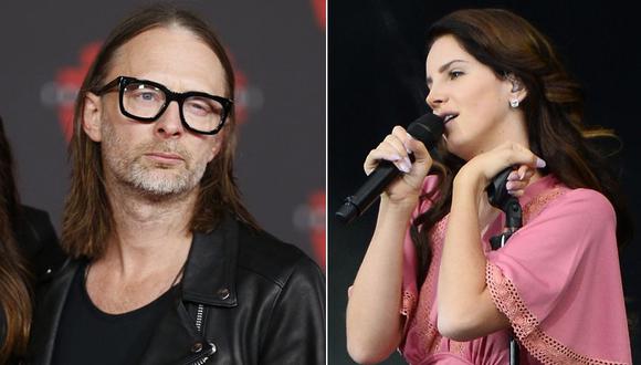 Radiohead y Lana del Rey enfrentados por tema "Creep". (Fotos: Agencias)