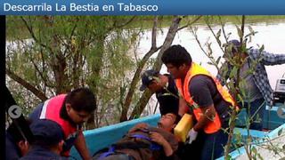 México: descarrilamiento de tren de inmigrantes dejó seis muertos
