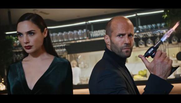 Jason Statham y Gal Gadot hacen curioso spot para el Super Bowl