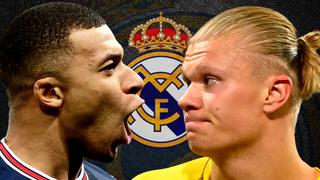 Mbappe y Haaland en el Real Madrid: la búsqueda de dos estrellas para dar el golpe en el mercado de fichajes