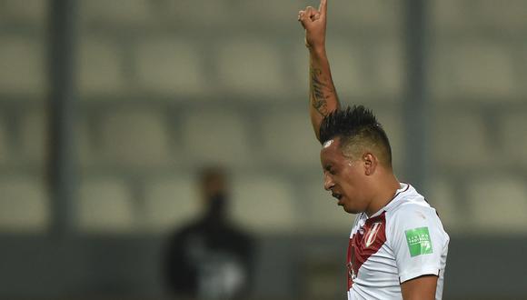 Christian Cueva es el goleador de la selección peruana en las Eliminatorias Qatar 2022 | Foto: AFP