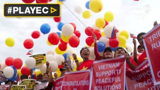 Filipinas: miles festejaron fallo favorable de La Haya [VIDEO]