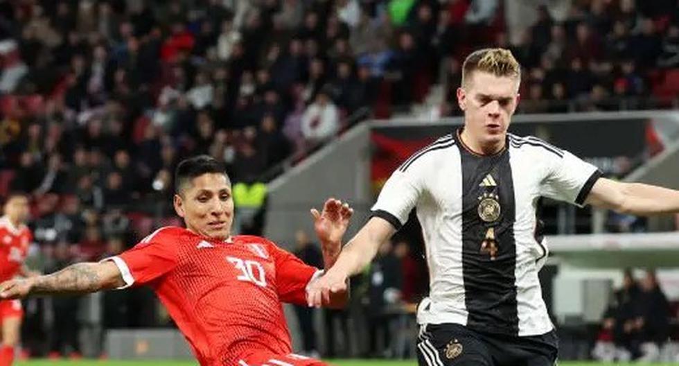 La selección peruana cayó ante Alemania por fecha FIFA.