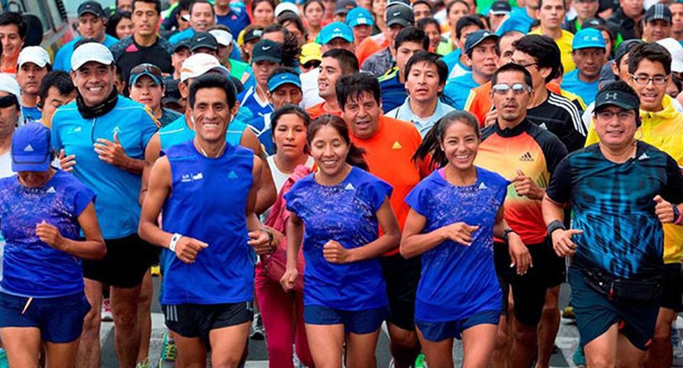 800 personas recorrieron la Maratón 42k junto a Inés Melchor. (Foto: adidas)