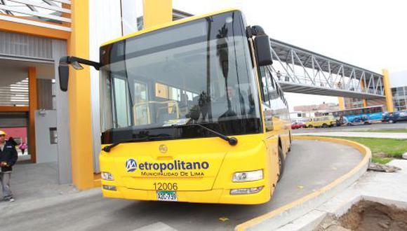 El Metropolitano: aumentan la flota de buses alimentadores