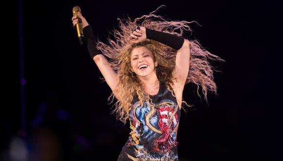 Polémica por el símbolo nazi que se vende en la gira de Shakira (Foto: AFP)