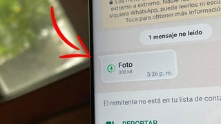 Cómo descargar las fotos que solo se ven una vez en WhatsApp