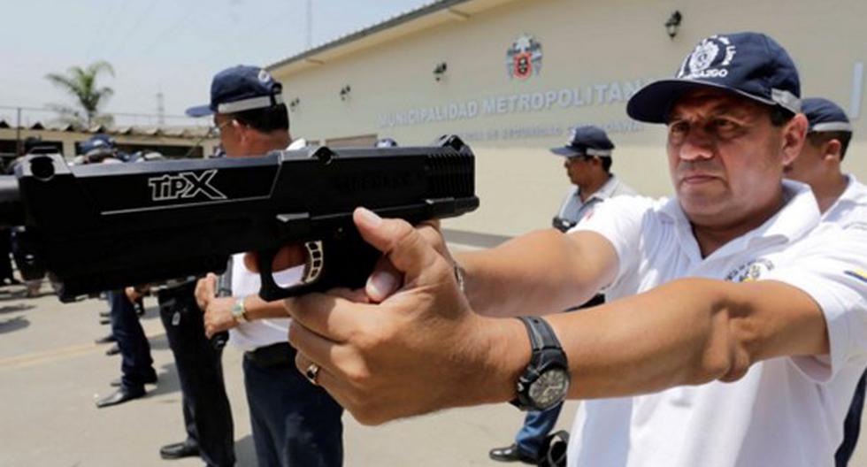 Lima: desde mañana serenos con armas no letales patrullan capital. (Foto: Andina)