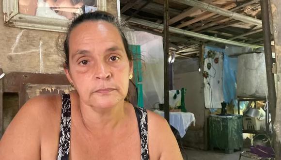 Elizabeth León tiene tres hijos encarcelados desde las protestas de hace un año en Cuba.