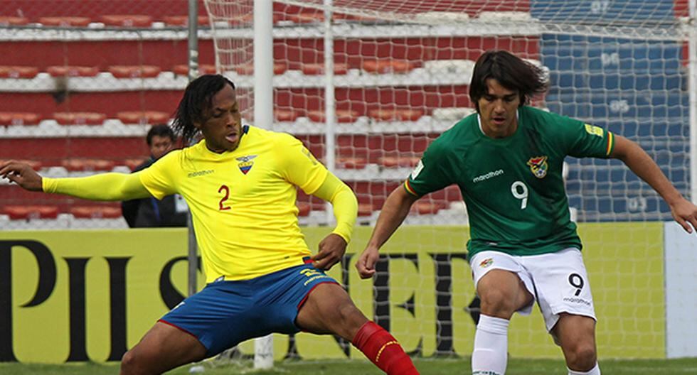Bolivia se dejó empatar por Ecuador en el final. (Foto: EFE)