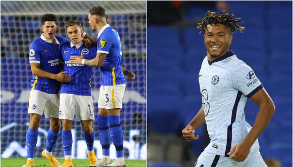 Leandro Trossard y Reece James marcaron golazos en el Brighton vs. Chelsea | Fotos: REUTERS