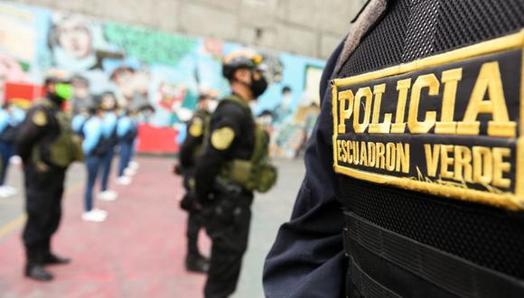 Escuadrón Verde capturó en Lima a casi 3000 delincuentes en lo que va del año. (Foto: Mininter)