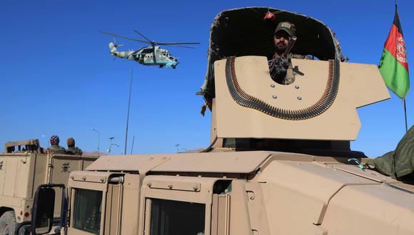 Las fuerzas de seguridad afganas se preparan para una operación contra los talibanes en la provincia de Herat el 29 de diciembre de 2019. (EFE / EPA / JALIL REZAYEE).