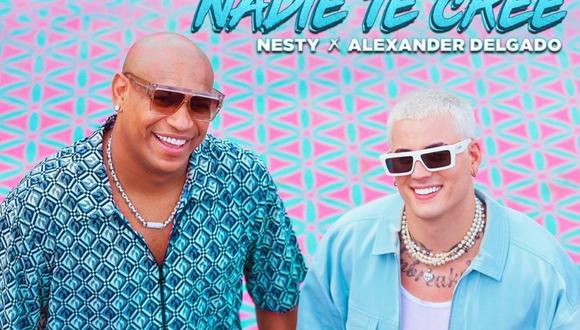 Nesty se une a cantante de Gente de Zona para el lanzamiento de la canción “Nadie te cree". (Foto: Instagram)
