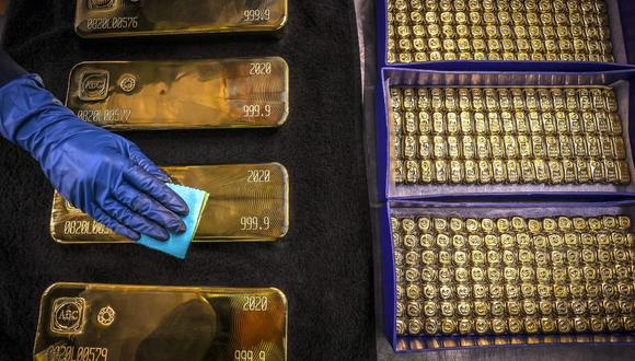 Los futuros del oro estadounidense perdían un 0,1% a US$1.782,30. (Foto: AFP)