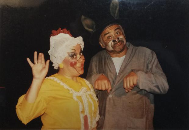 La actriz peruana Haydeé Cáceres y su fallecido esposo Humberto Cavero (Foto: Archivo)