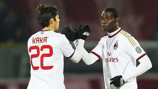 Balotelli anotó un doblete en empate del Milan 2-2 ante Livorno
