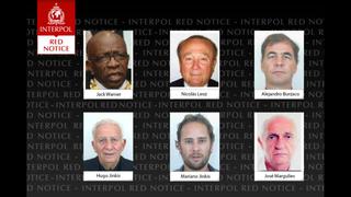 Interpol emite alerta roja contra dos ex directivos de la FIFA