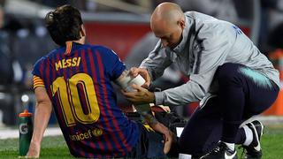 Lionel Messi se fracturó el radio del brazo derecho y será baja por un mes