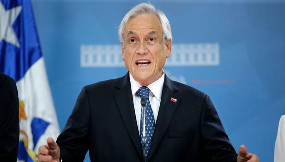 La propuesta de Piñera se produce cuando están por cumplirse tres meses de una grave crisis social y política. (Foto: AFP)