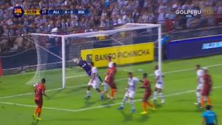 Alianza Lima vs. Barcelona: mira la espectacular atajada de Leao Butrón en la Noche Blanquiazul | VIDEO