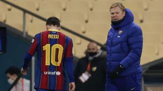 Koeman sobre el caso de Lionel Messi en Barcelona: “Hay que estar preocupado”
