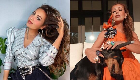 Thalía es acusada de maltrato animal por reciente publicación de Instagram junto a su perrita. (Foto: @thalia).