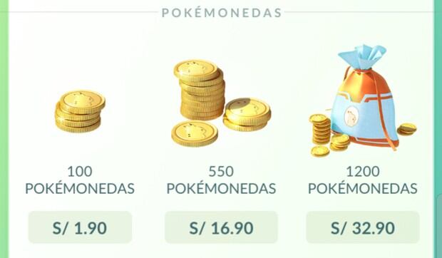 De momento el único método para conseguir monedas en Pokémon GO es a través de compra o defendiendo un gimnasio. (Foto: Pokémon)