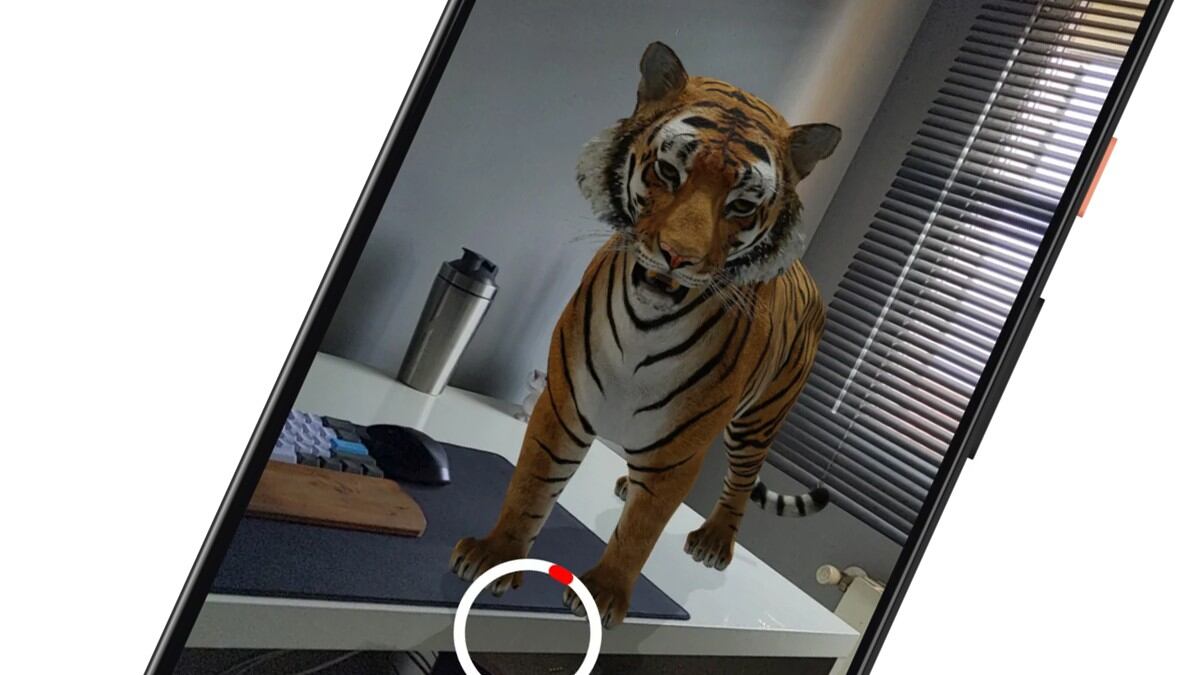 Cómo activar la realidad aumentada de Google para ver un tigre y