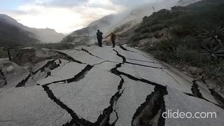 Áncash: realizarán evaluación geológica por deslizamientos en Huari | VIDEO