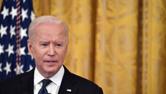 El presidente de Estados Unidos, Joe Biden, busca establecer a nivel global una tasa mínima del 15 % para las grandes empresas. (Foto: Nicholas Kamm / AFP).