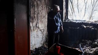 YouTube: mujer graba bombardeo en Ucrania desde su casa (VIDEO)