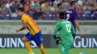 Barcelona perdió 2-1 ante Fiorentina por la Champions Cup