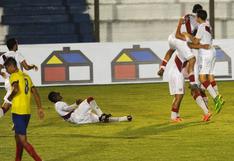 Selección Peruana Sub 20 venció 2-0 a Ecuador en debut en el Sudamericano 